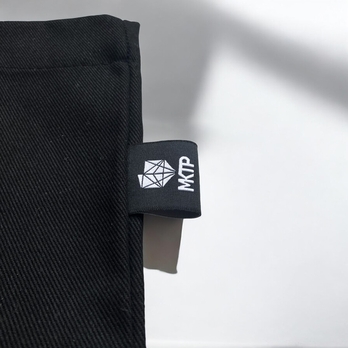 Metka tkana żakardowa