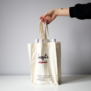 Torba na 6 butelek, drelich 280g, nadruk sitodruk