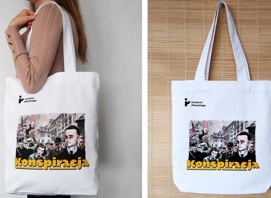 Torba bawełniana dla Instytutu Pileckiego