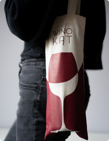  torba bawełniana na butelkę