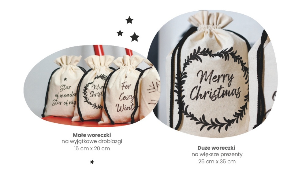 W TE ŚWIĘTA POSTAW NA WIELOFUNKCYJNE, EKOLOGICZNE WORECZKI OD MART’S BAGS.