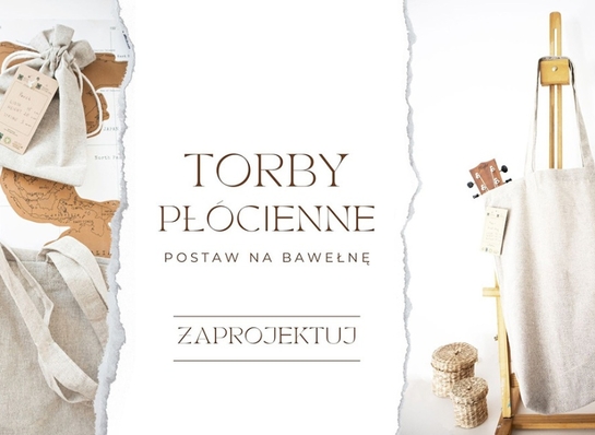 Torby płócienne z nadrukiem od Mart's