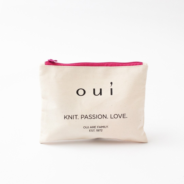 Klasyczna mała kosmetyczka bawełniana